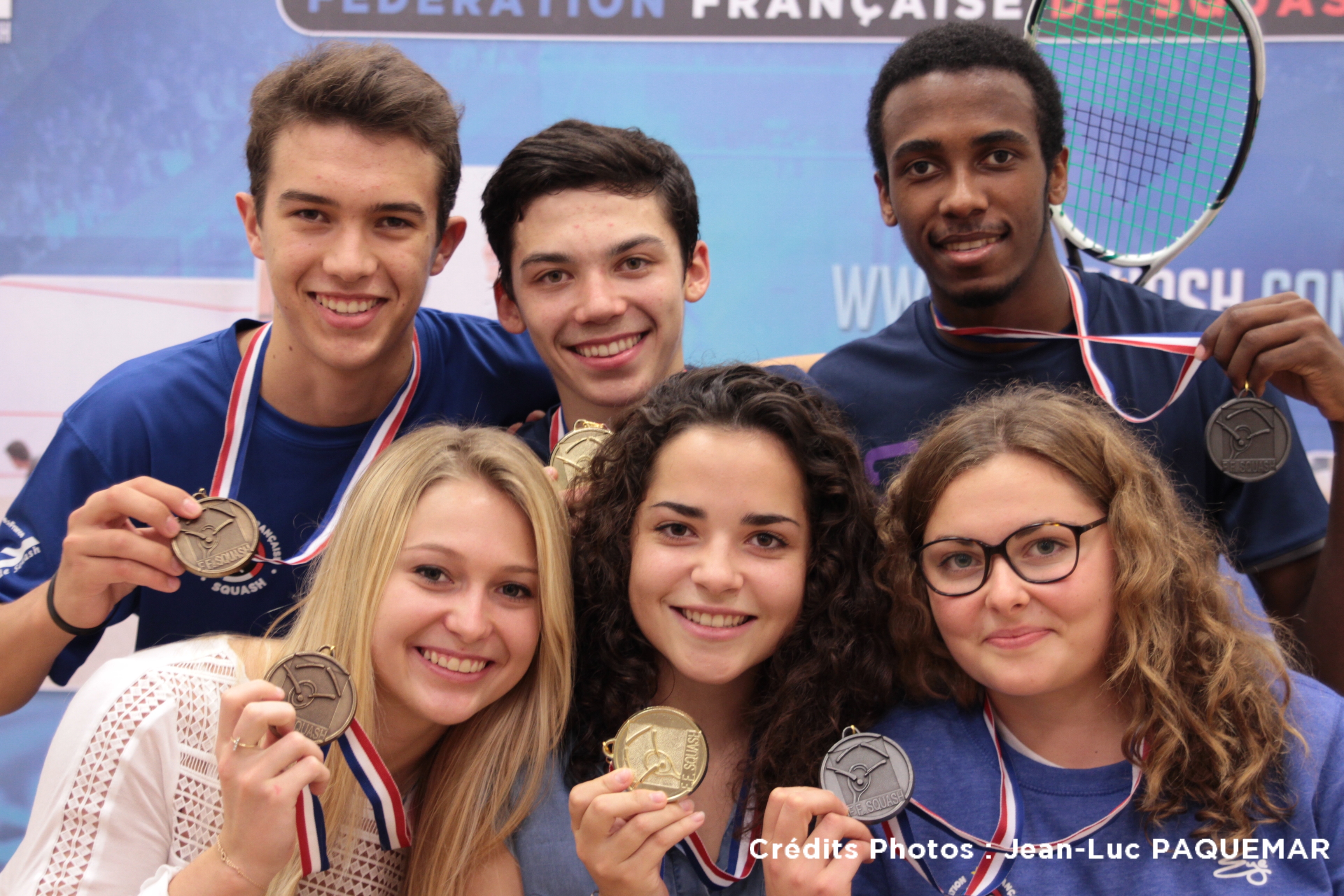 Médaillés France U19 2016